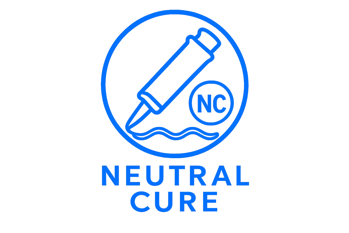 Neutral cure silicone icon